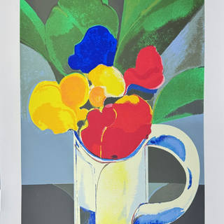Aldemir Martins - Jarra com flores